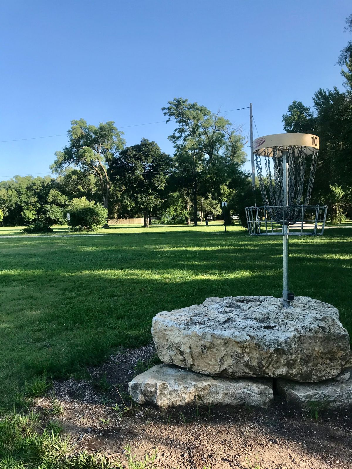 Hole 10 Basket to Tee