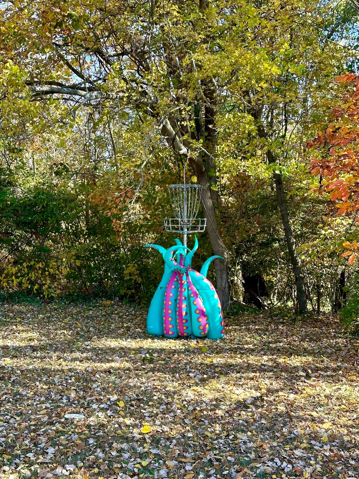 Hole 8 during A Haunting at the Acres.