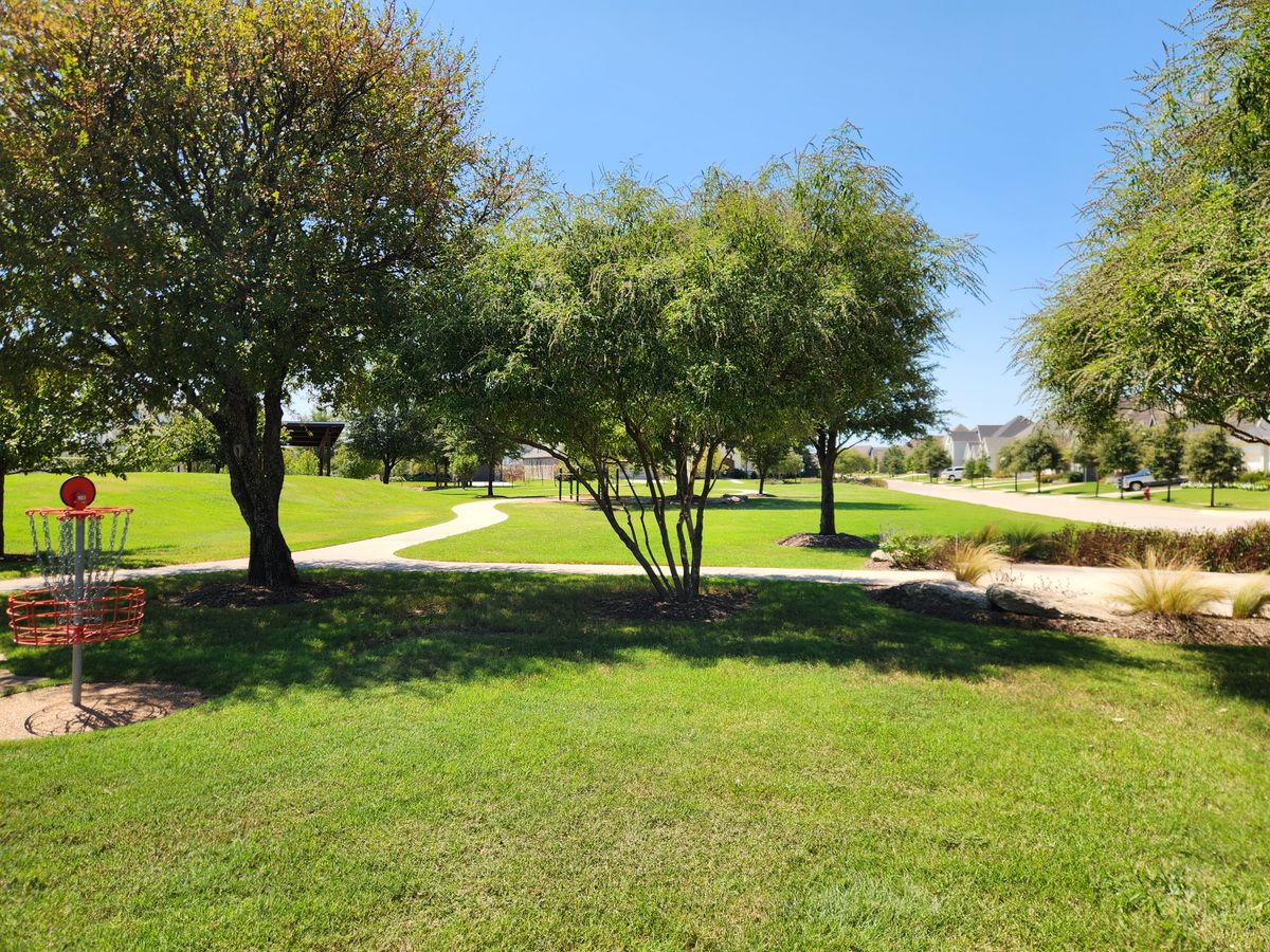 Hole 9 tee