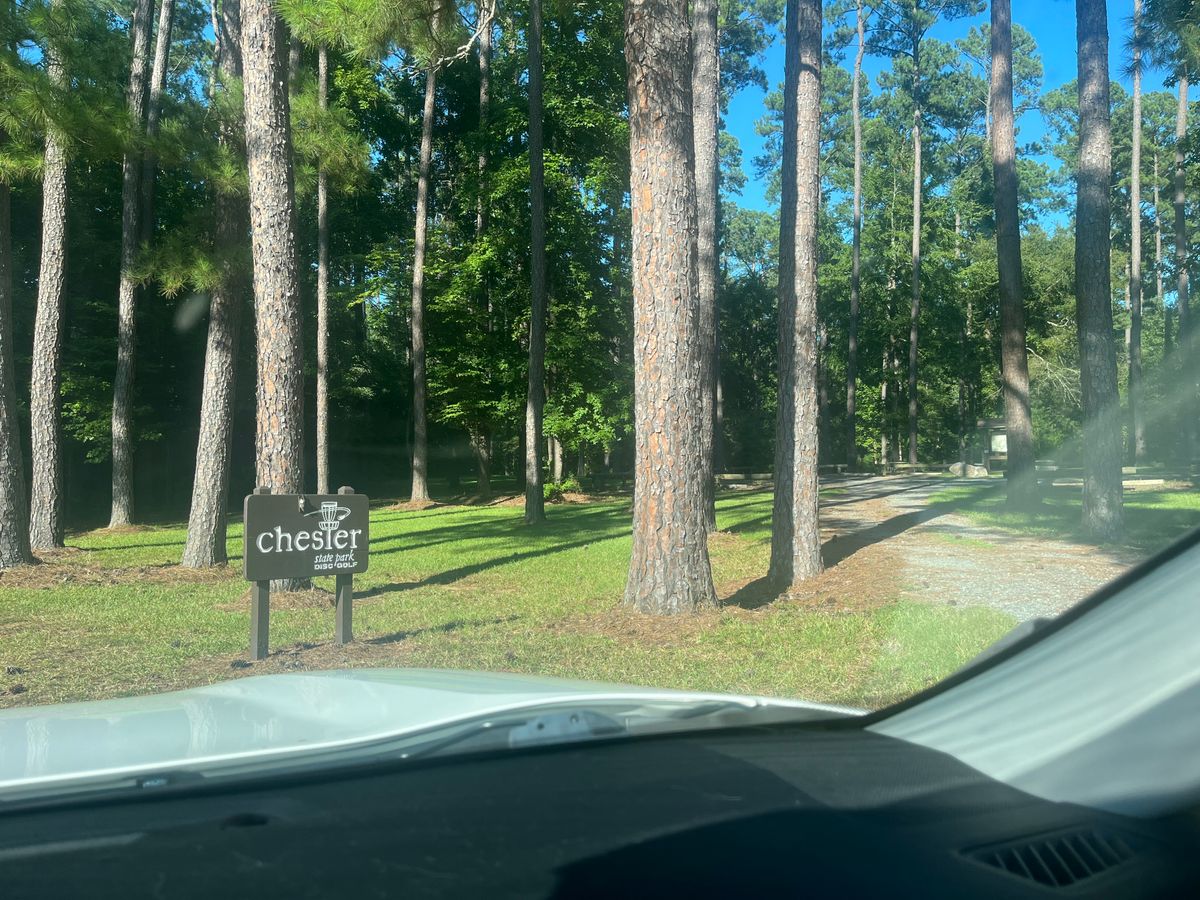 Disc golf parking here