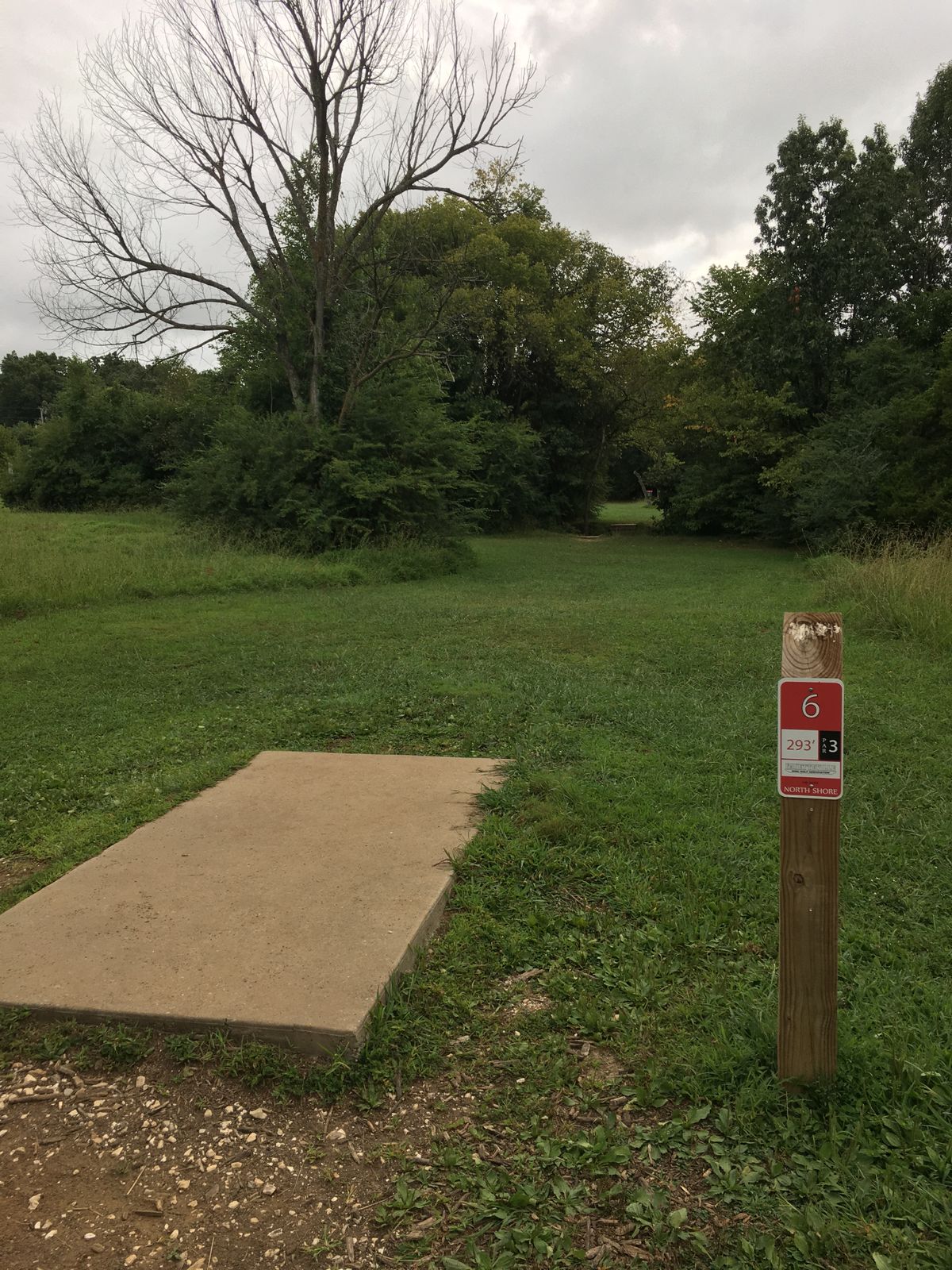 Tight gap to throw through