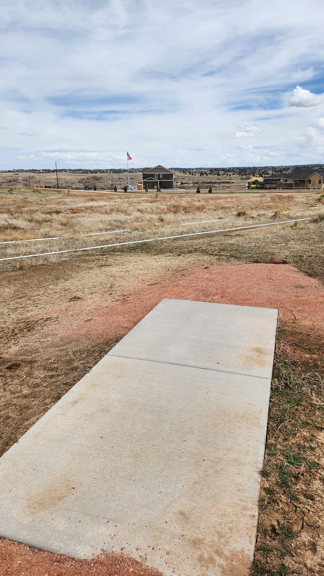 Hole 6's teepad.
