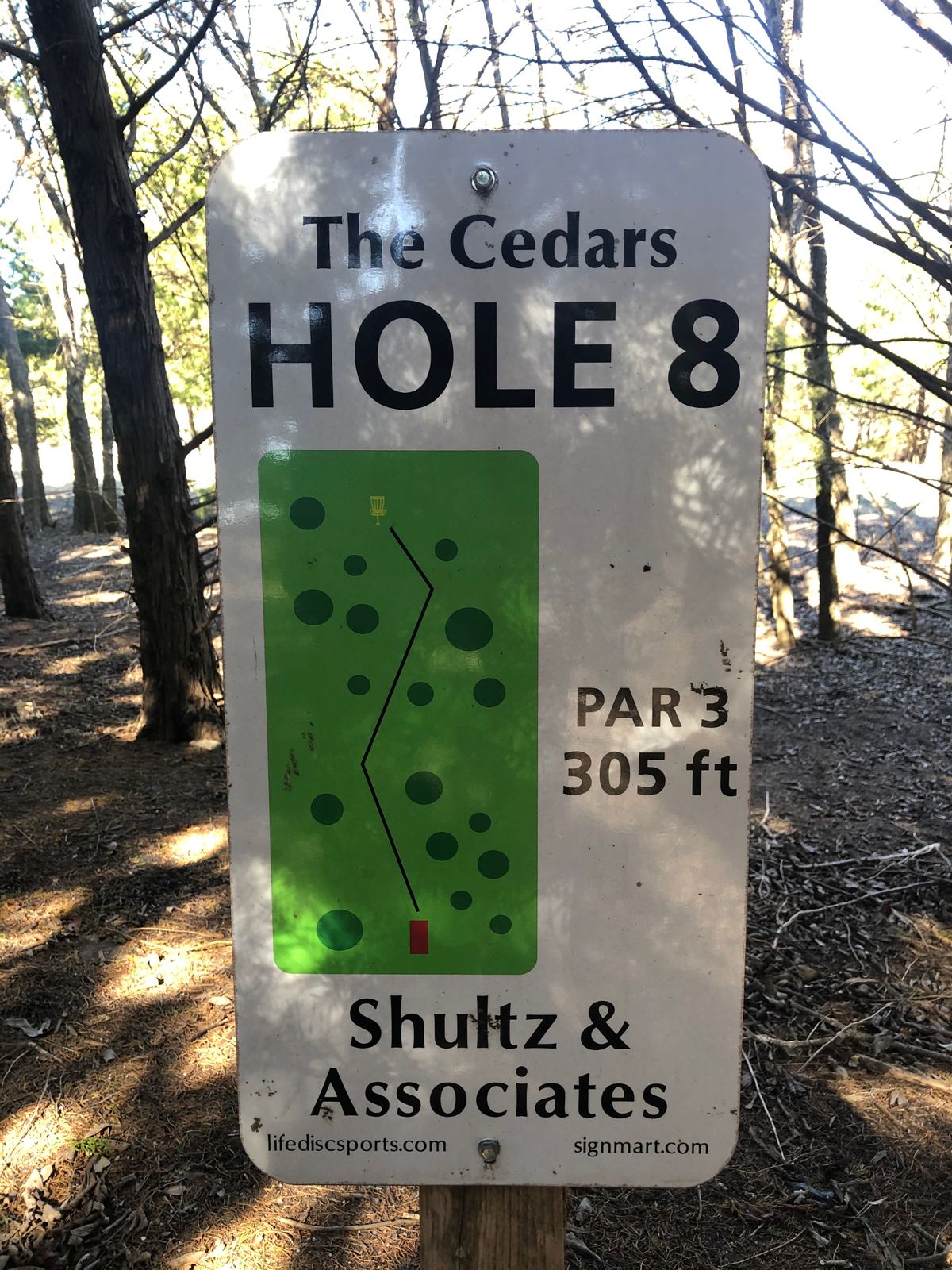 #8 sign