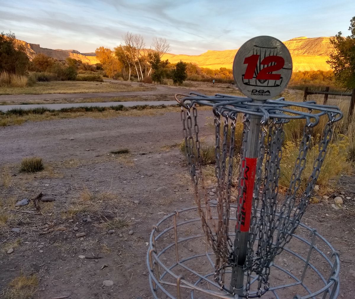Fall colors on hole 12