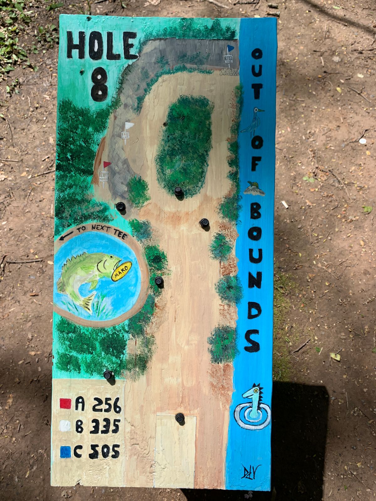 Hole 8 Map