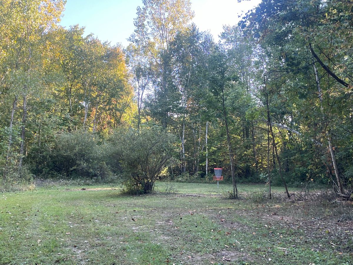 Hole 11 cleared out