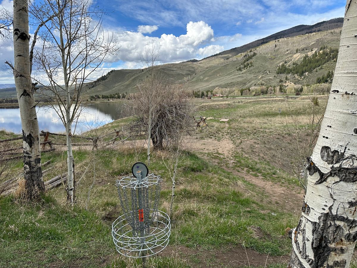 Hole 5 Basket to Tee