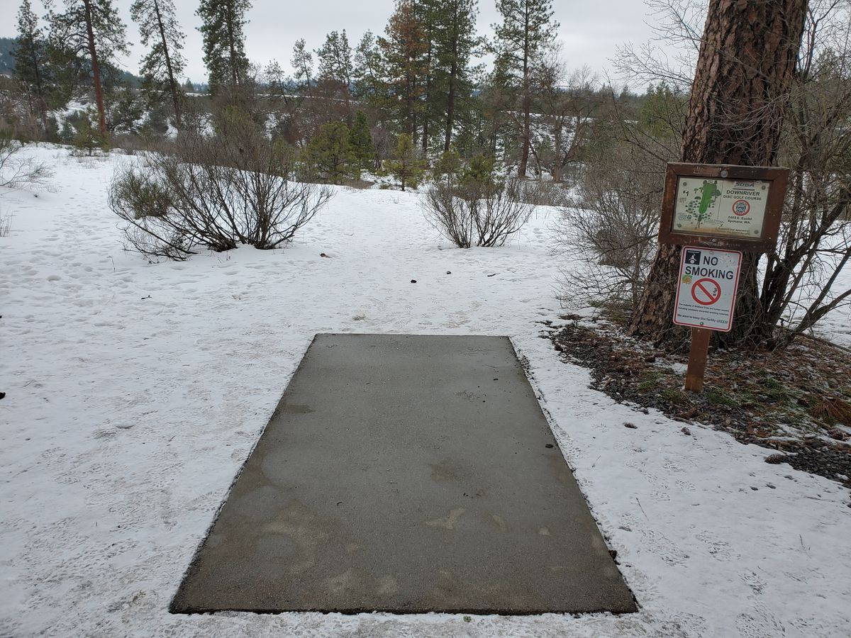 1st hole.