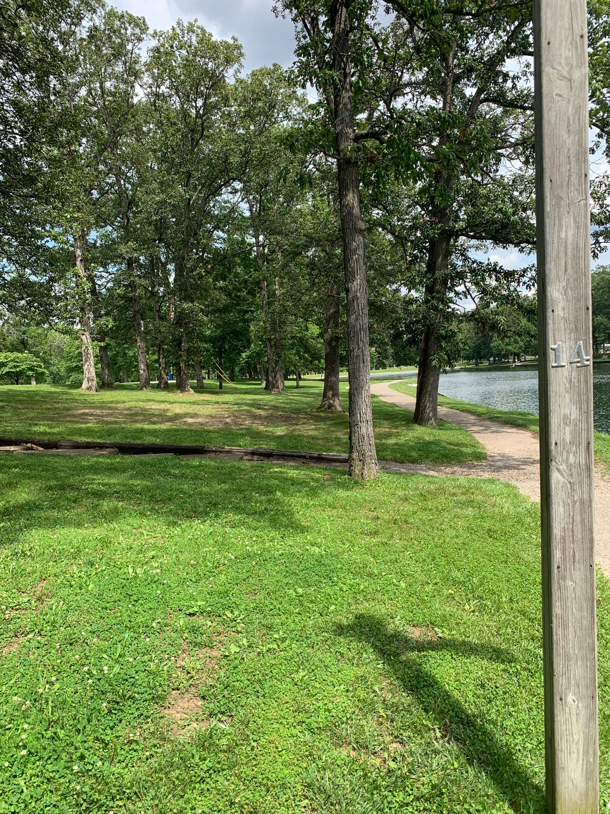 Hole 14 tee pad