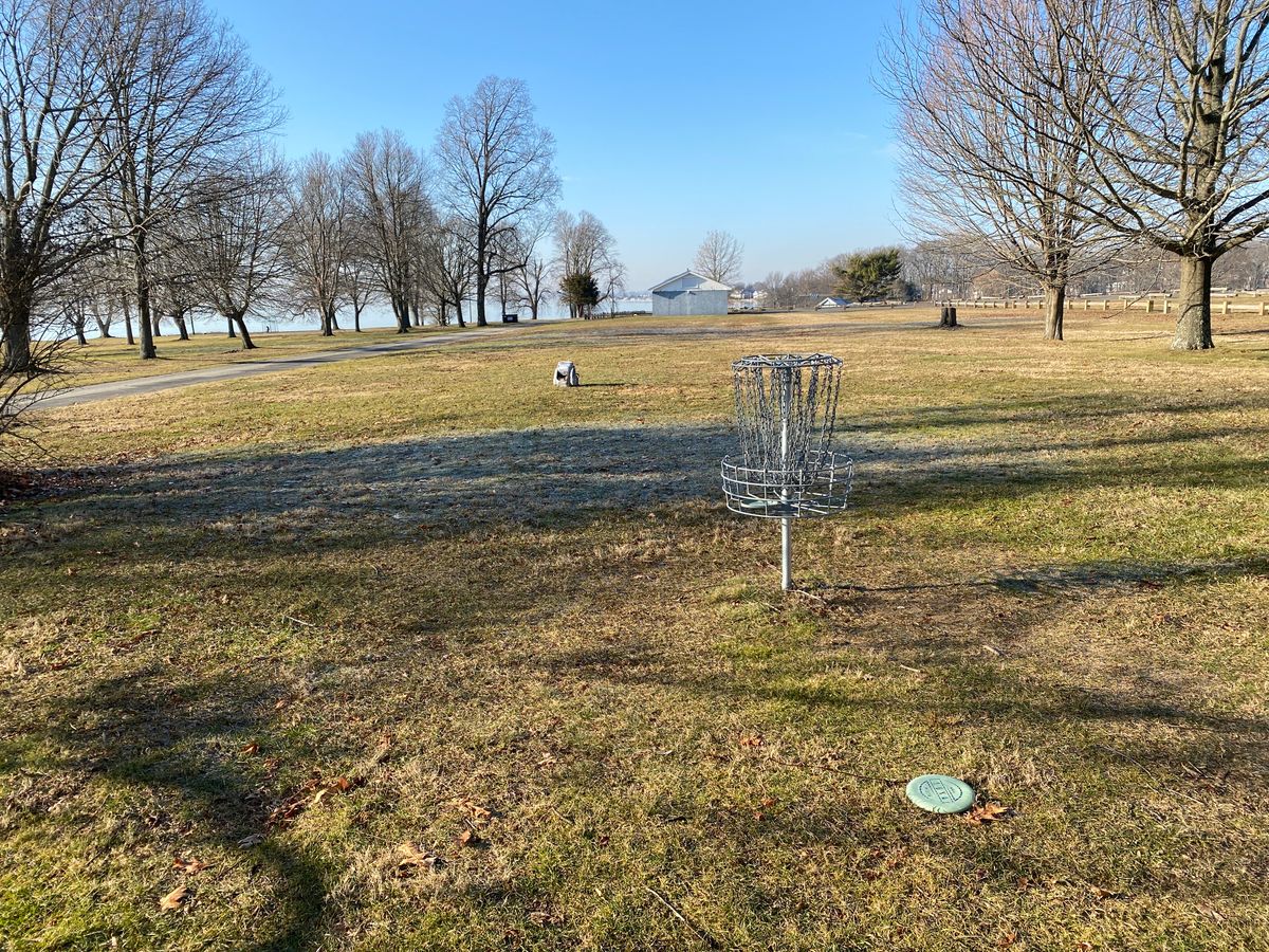 Original #10, unplayable — basket has been removed.