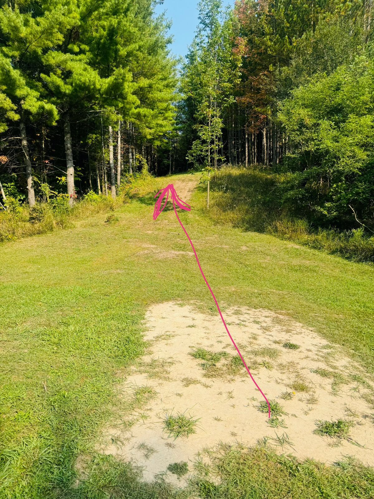 Hole 2 from the tee