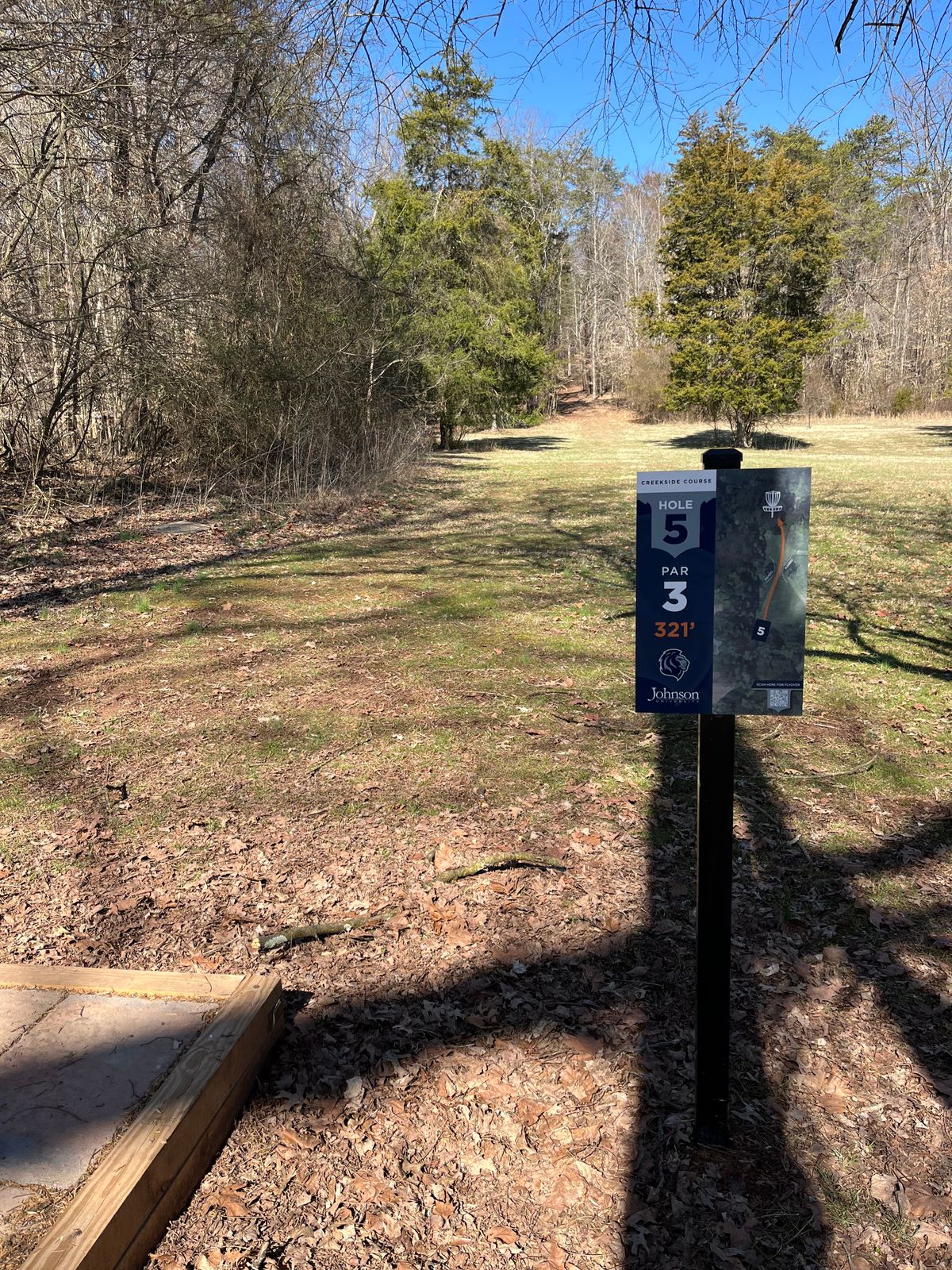 Hole 5 creek side