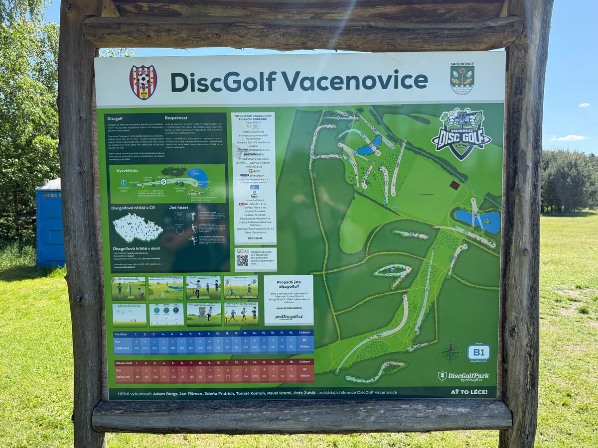 Map of course