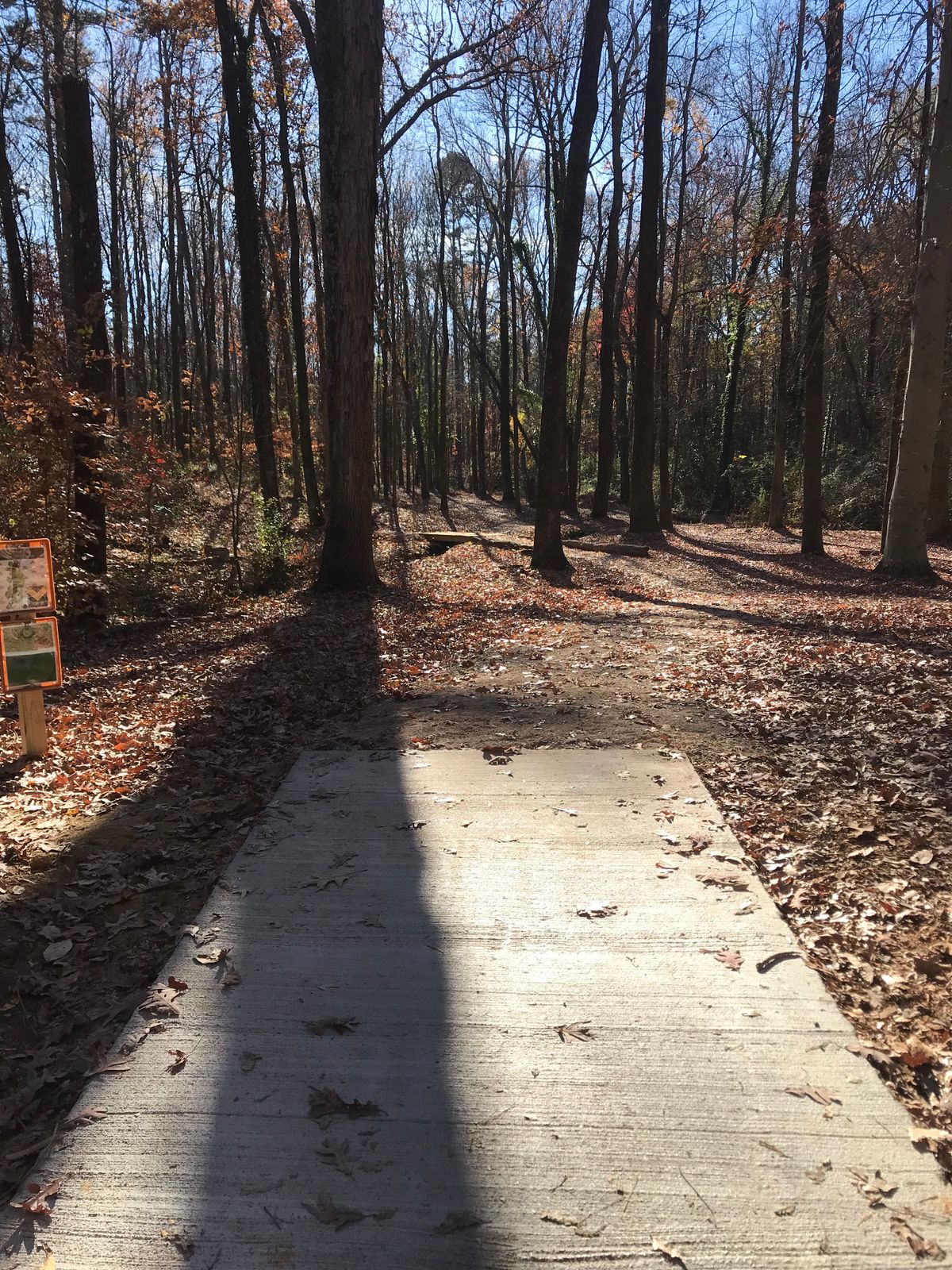 Hole 17 tee