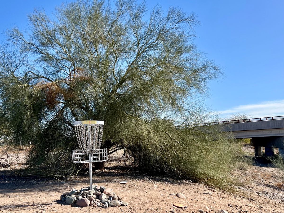 Hole 4 basket