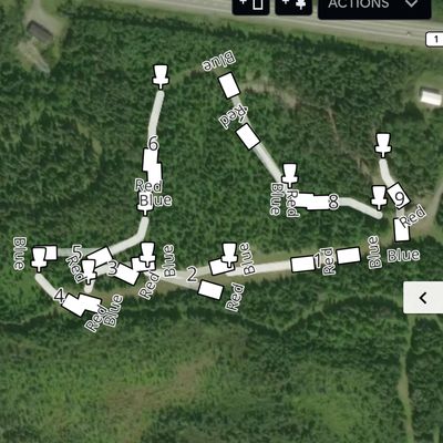 Old course layout. Has updated for 2025