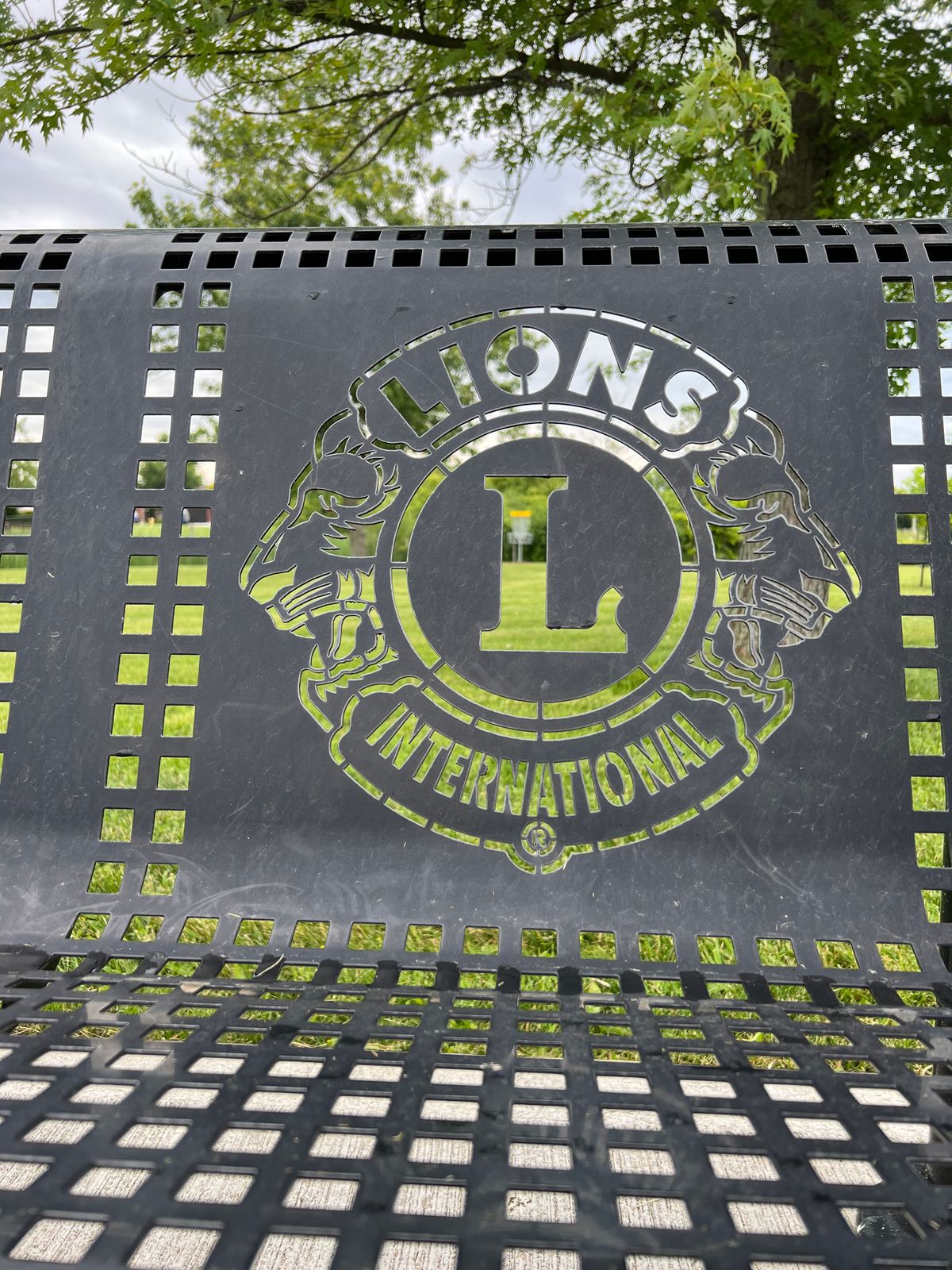 The Jarvis Lions made this course happen, thanks to them for supporting disc golf.