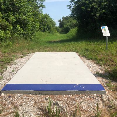 Hole 2 Blue Pad