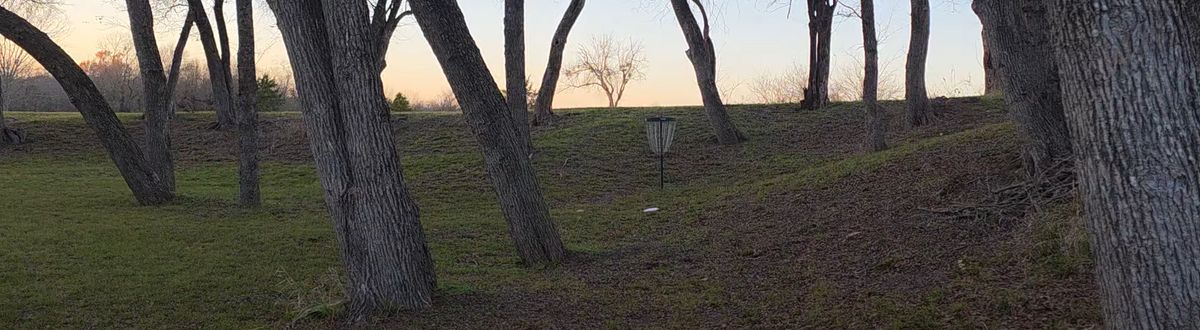 Hole 4 green - winter