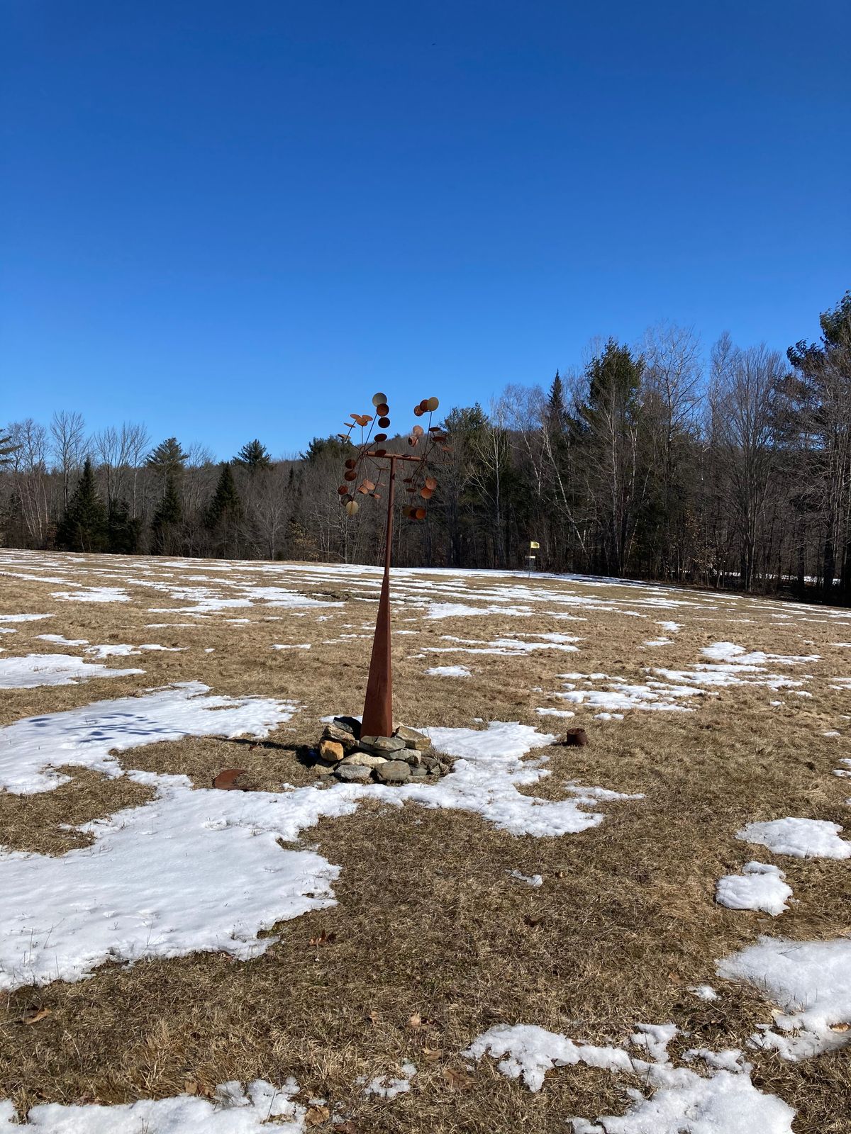 Artwork throughout the course. Windmill.
