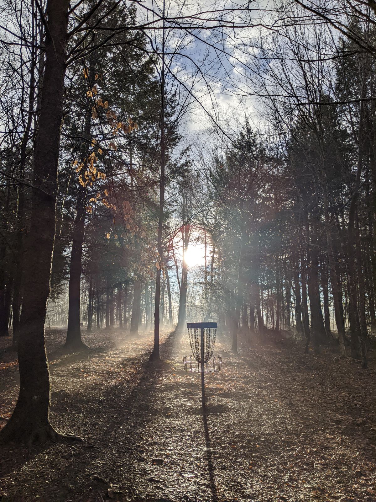 Hole 5 misty new years morning