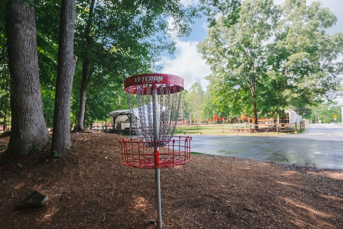 Hole 9 long basket