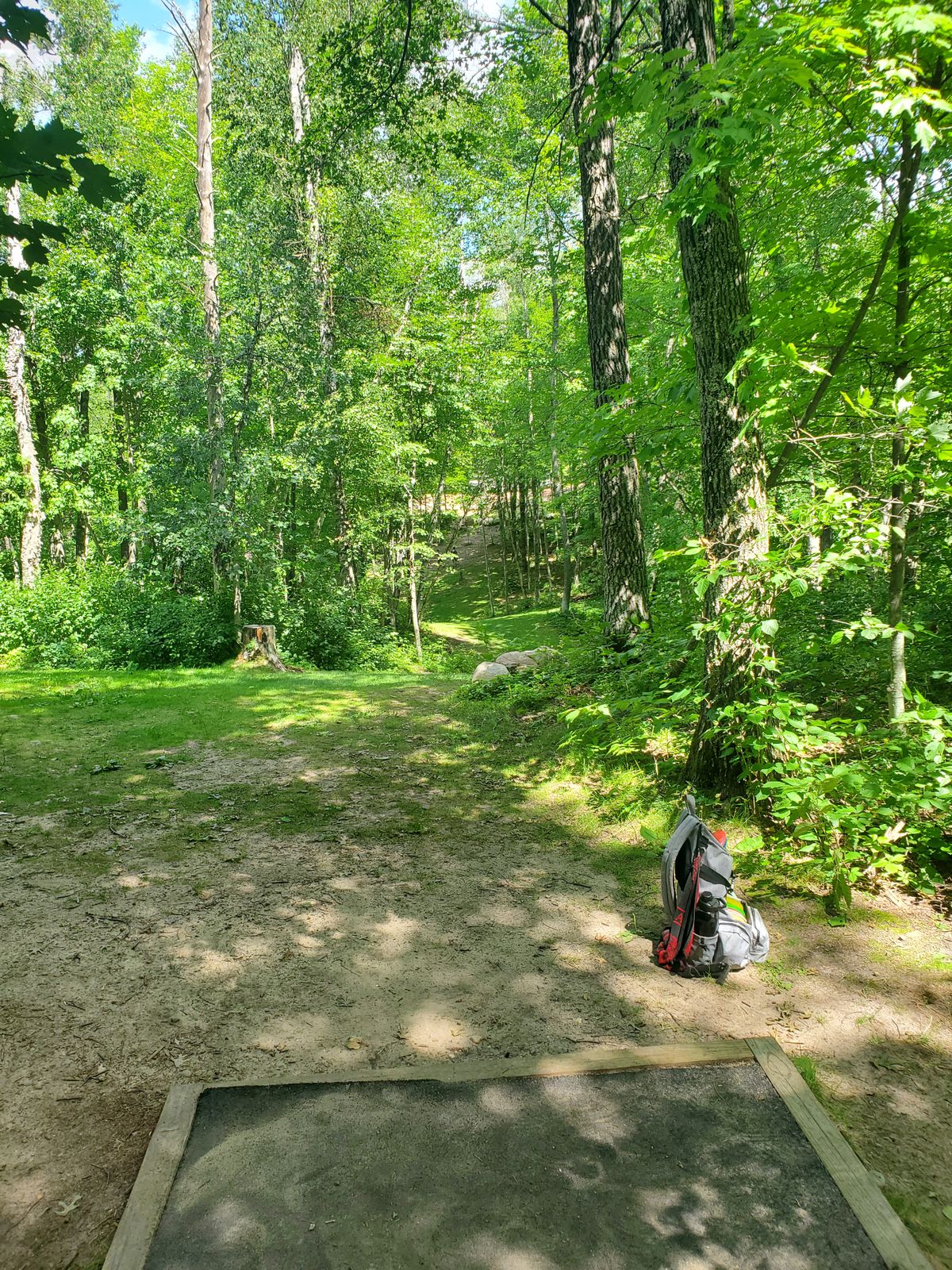 Hole 9 fairway