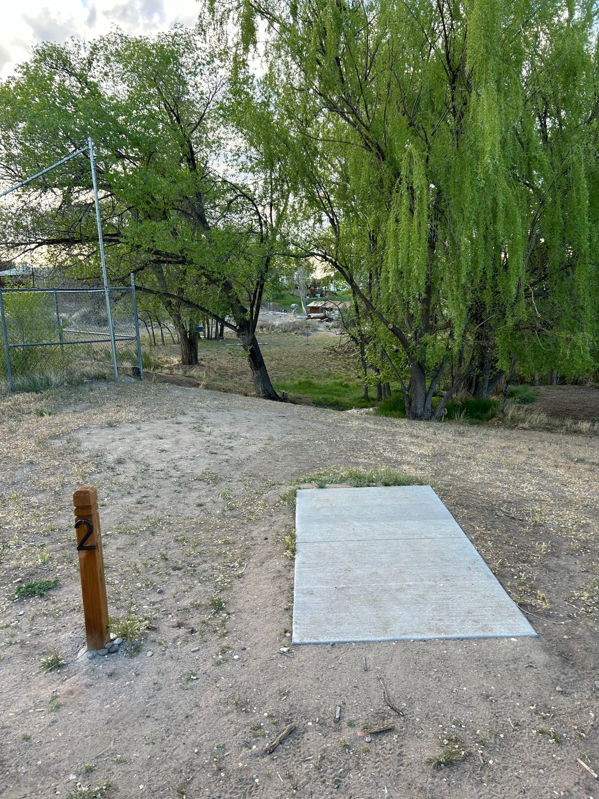 Hole 2 when in bloom.