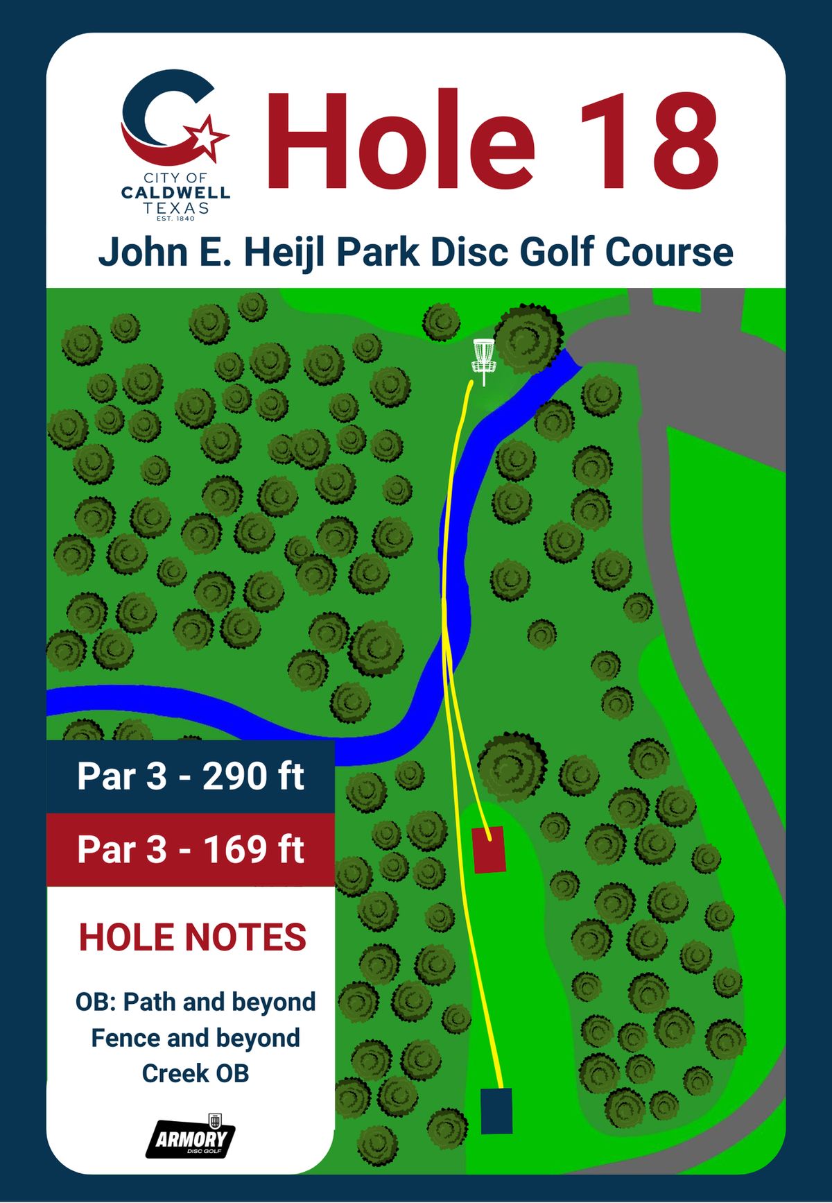 Below playing surface is OB