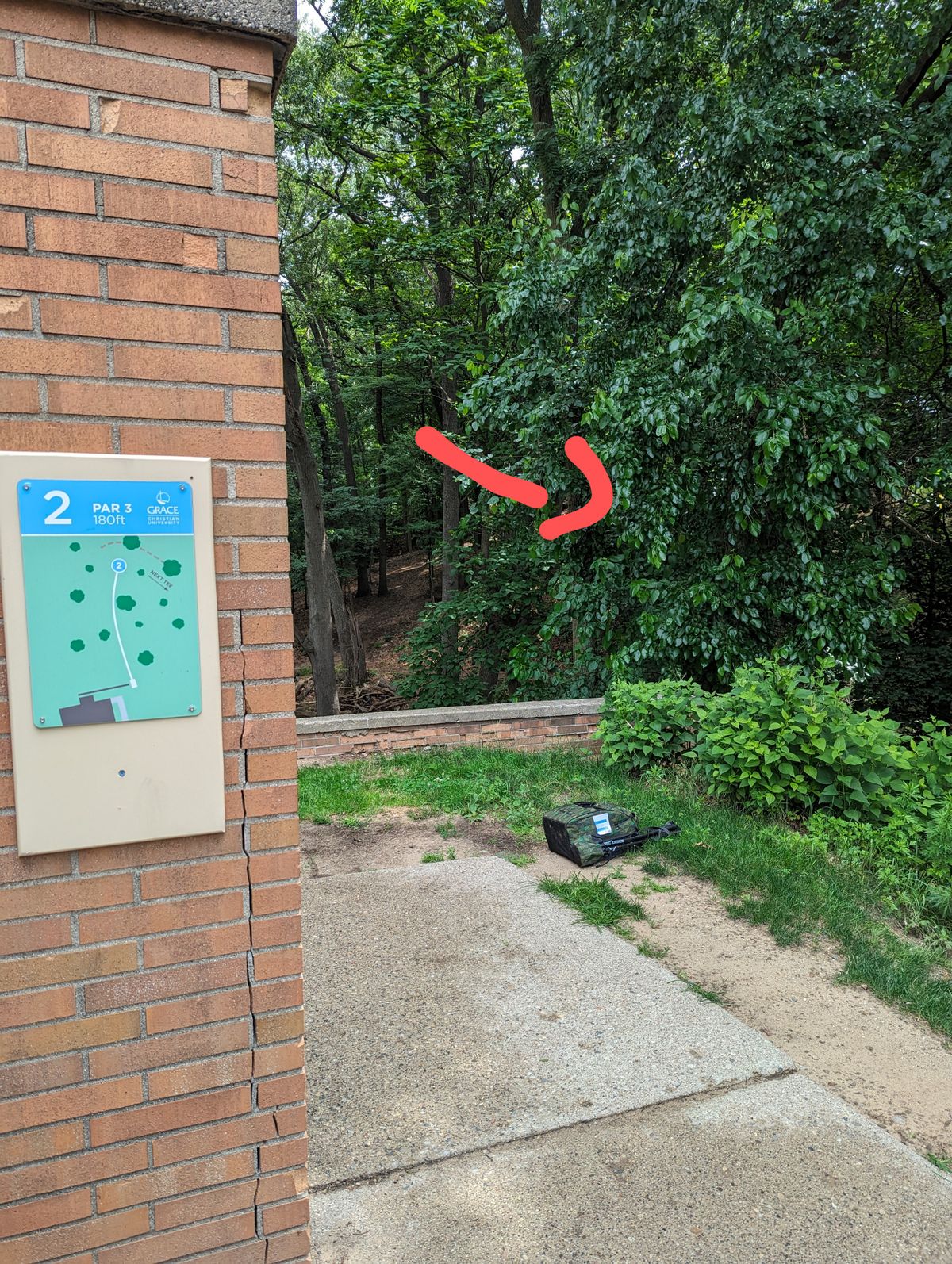 Hole 2 Tee Pad