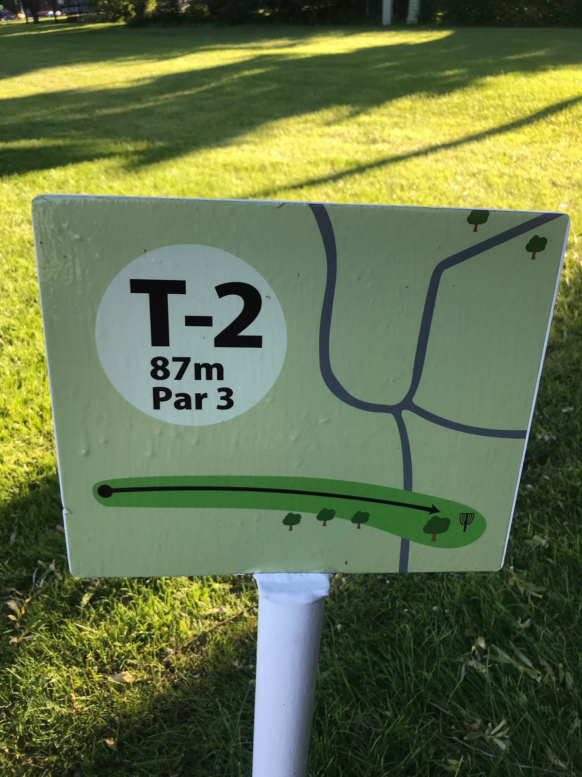 Hole 2 layout
