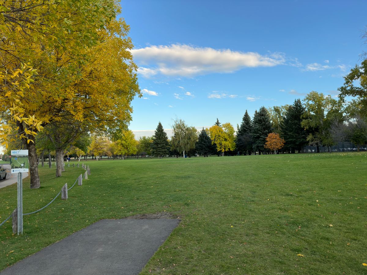 Hole 7 fairway