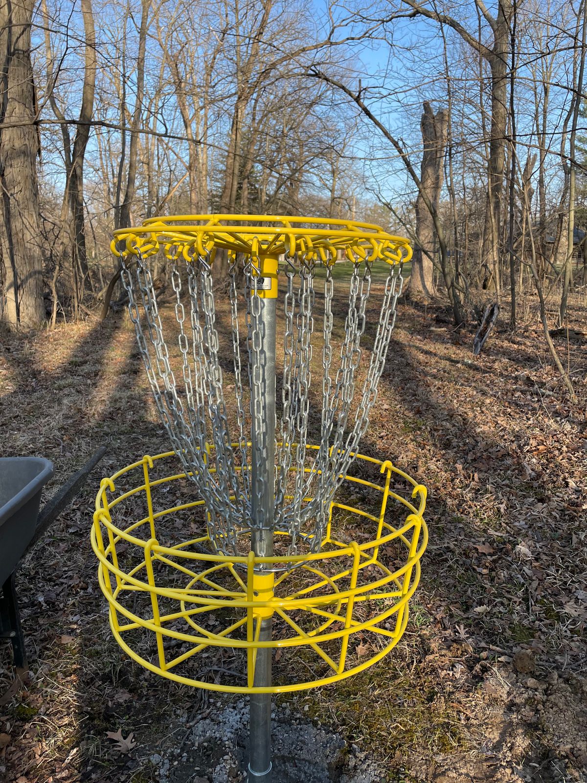 New basket for the new Hole 13… coming soon.