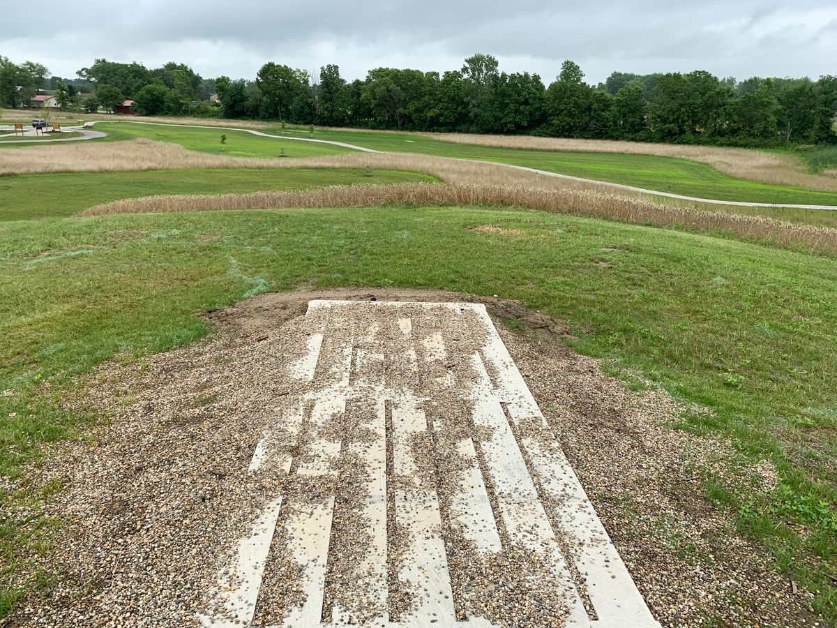 Hole 4 White Tee