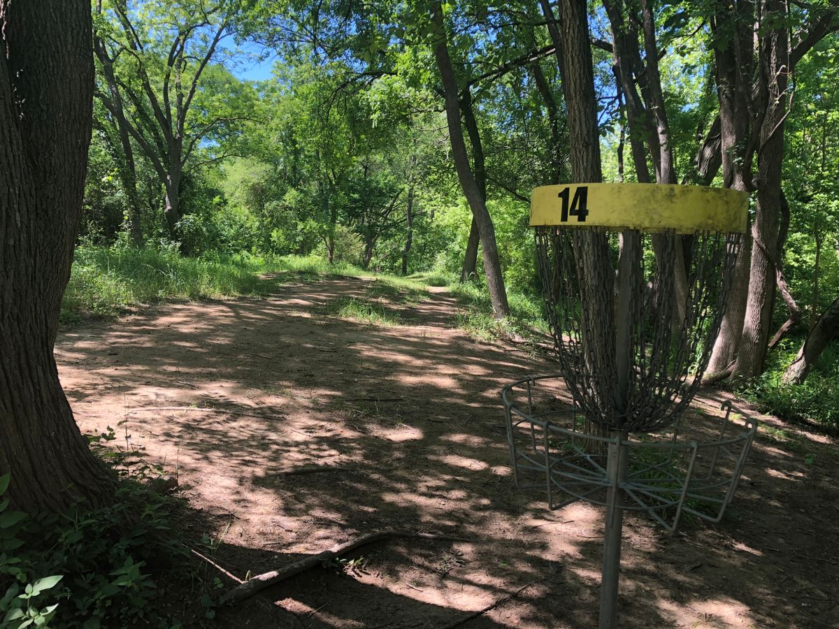 Back down fairway