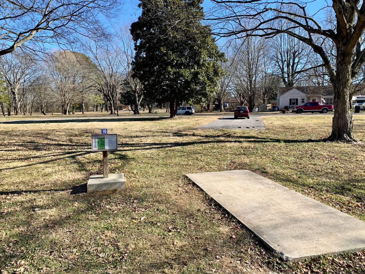 You’ll walk across old home foundations and driveways.