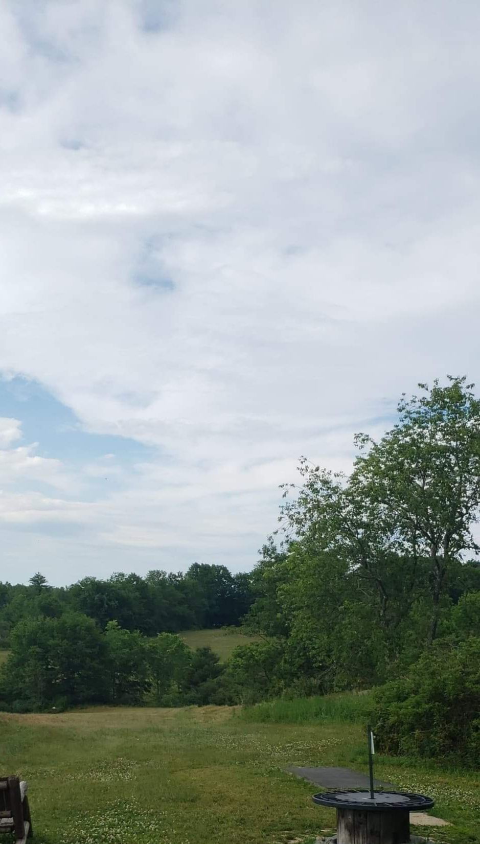 Hole 17 on a beautiful Summer like evening.