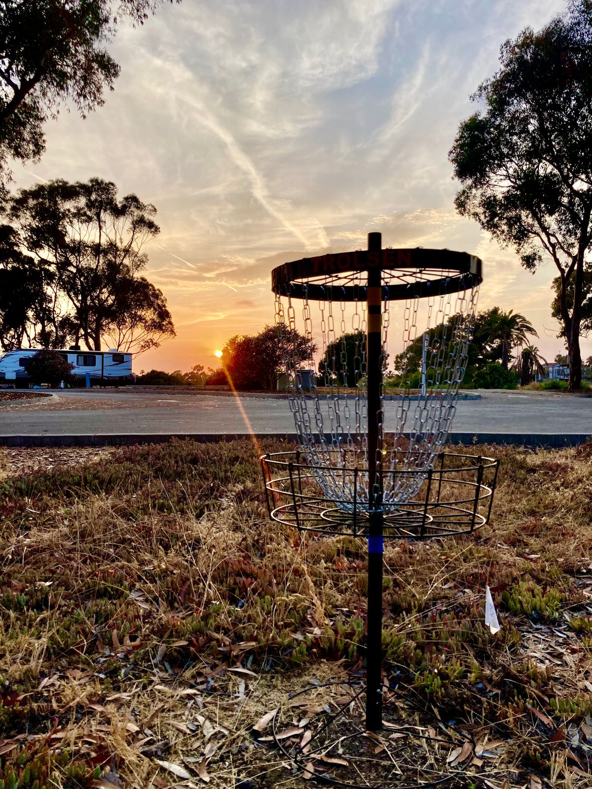 Hole 7 at Sunset
