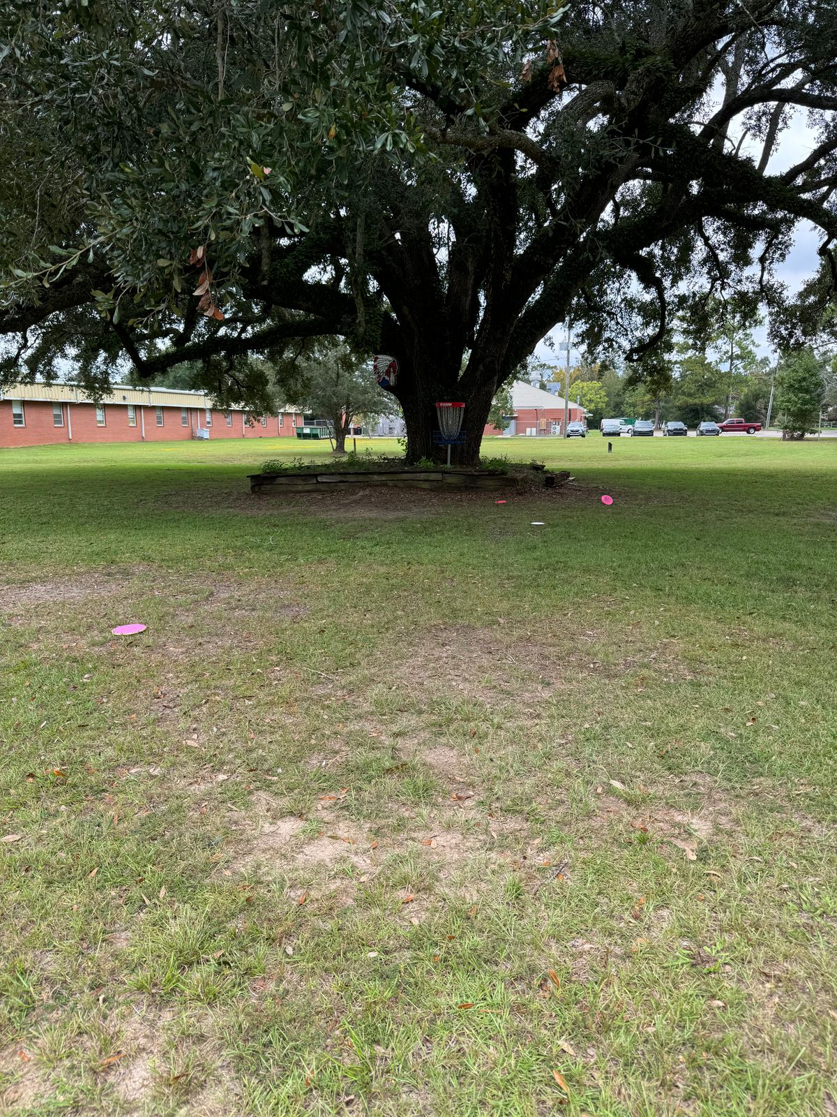 Hole 18 basket
