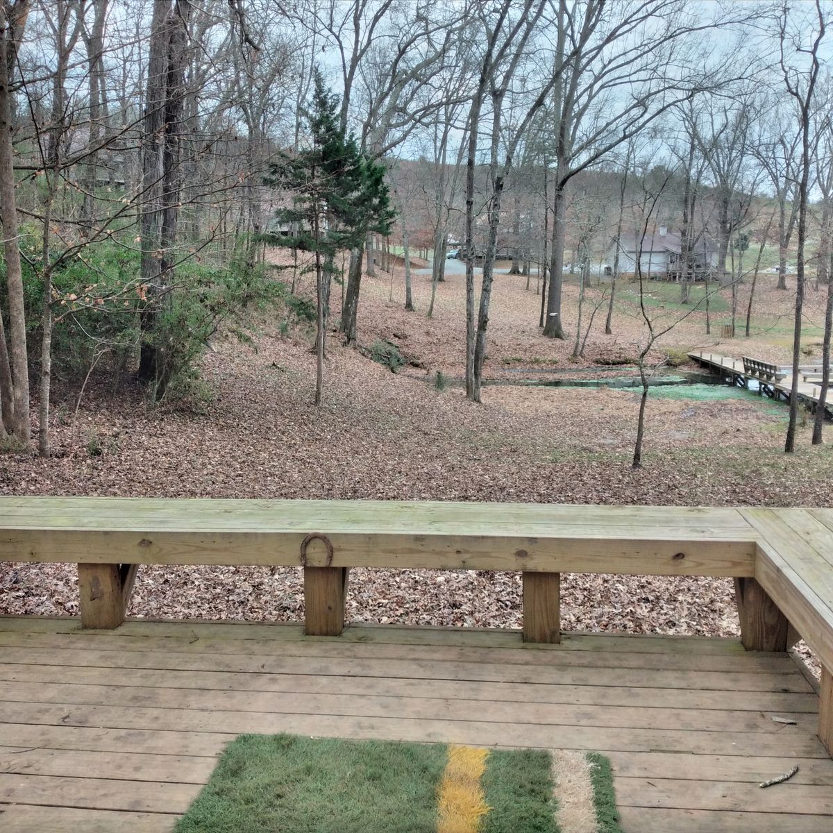Hole 8 from tee box