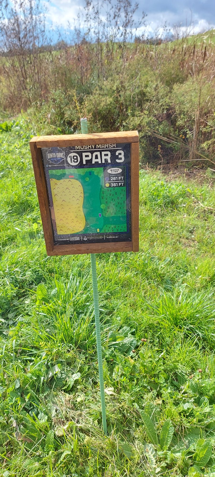 Hole sign 18.🌿🇨🇦🌿🇨🇦🌿