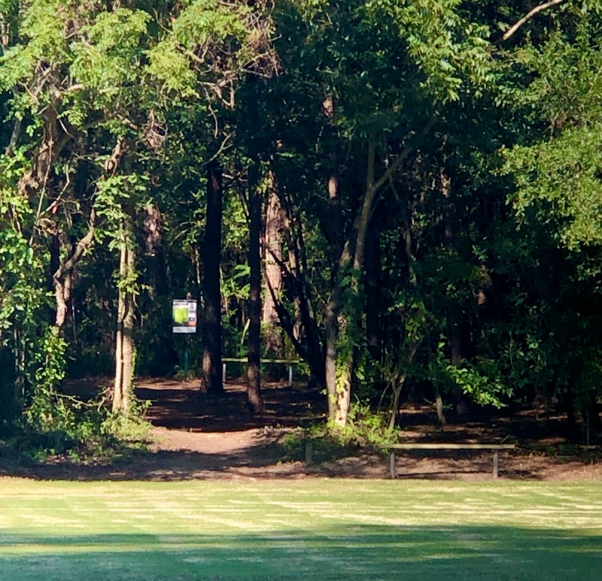 Another shot of hole 4 looking up the fairway to the tee