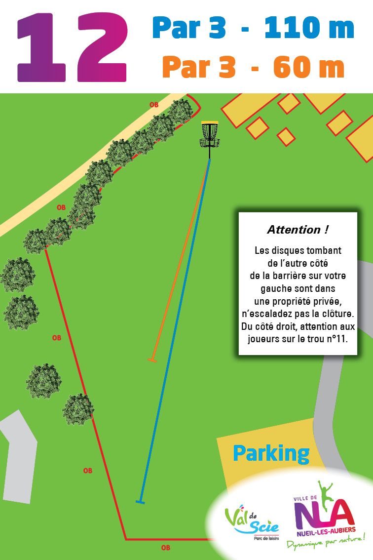 Tsign du trou n°12