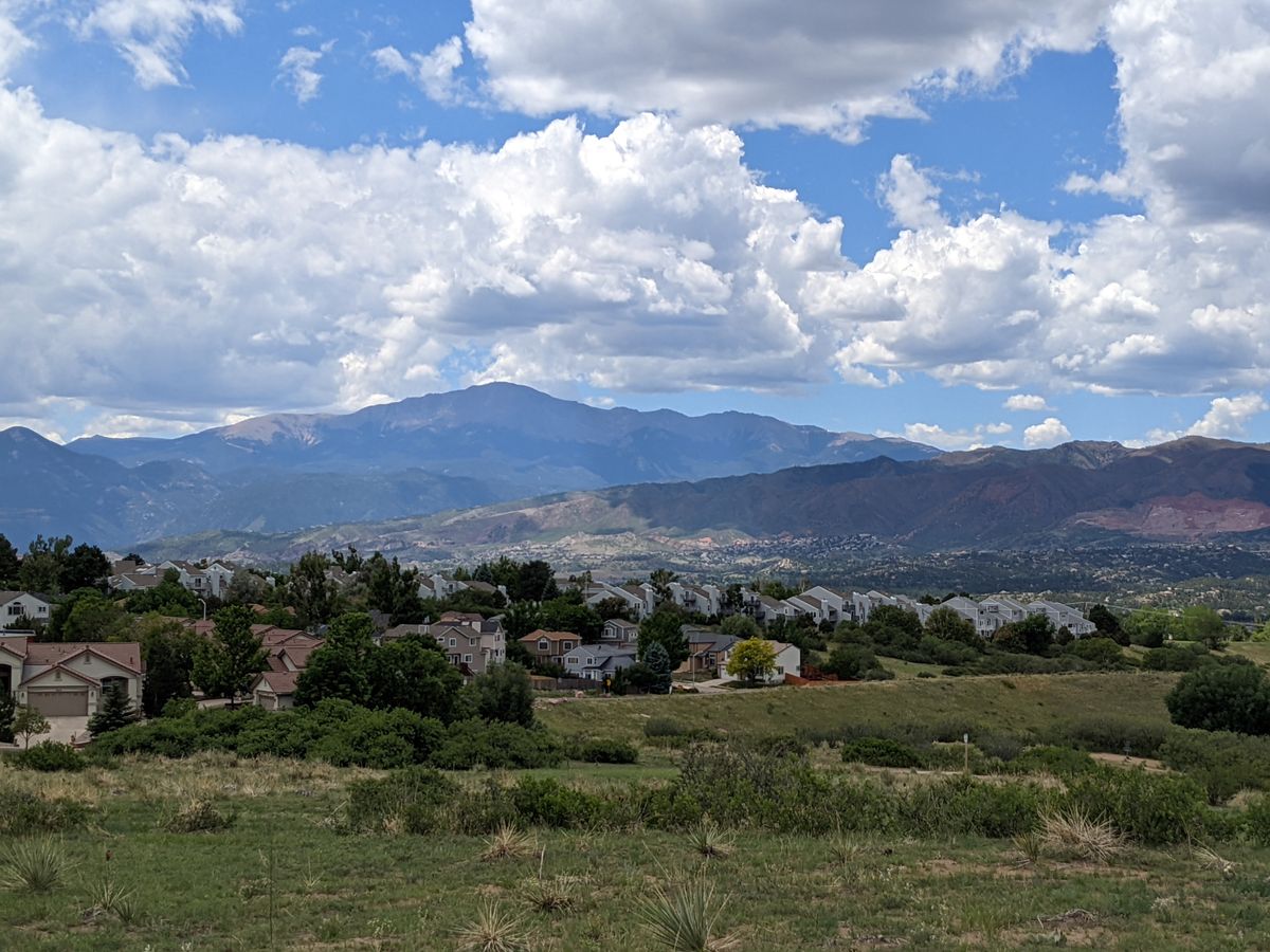 Great view from course