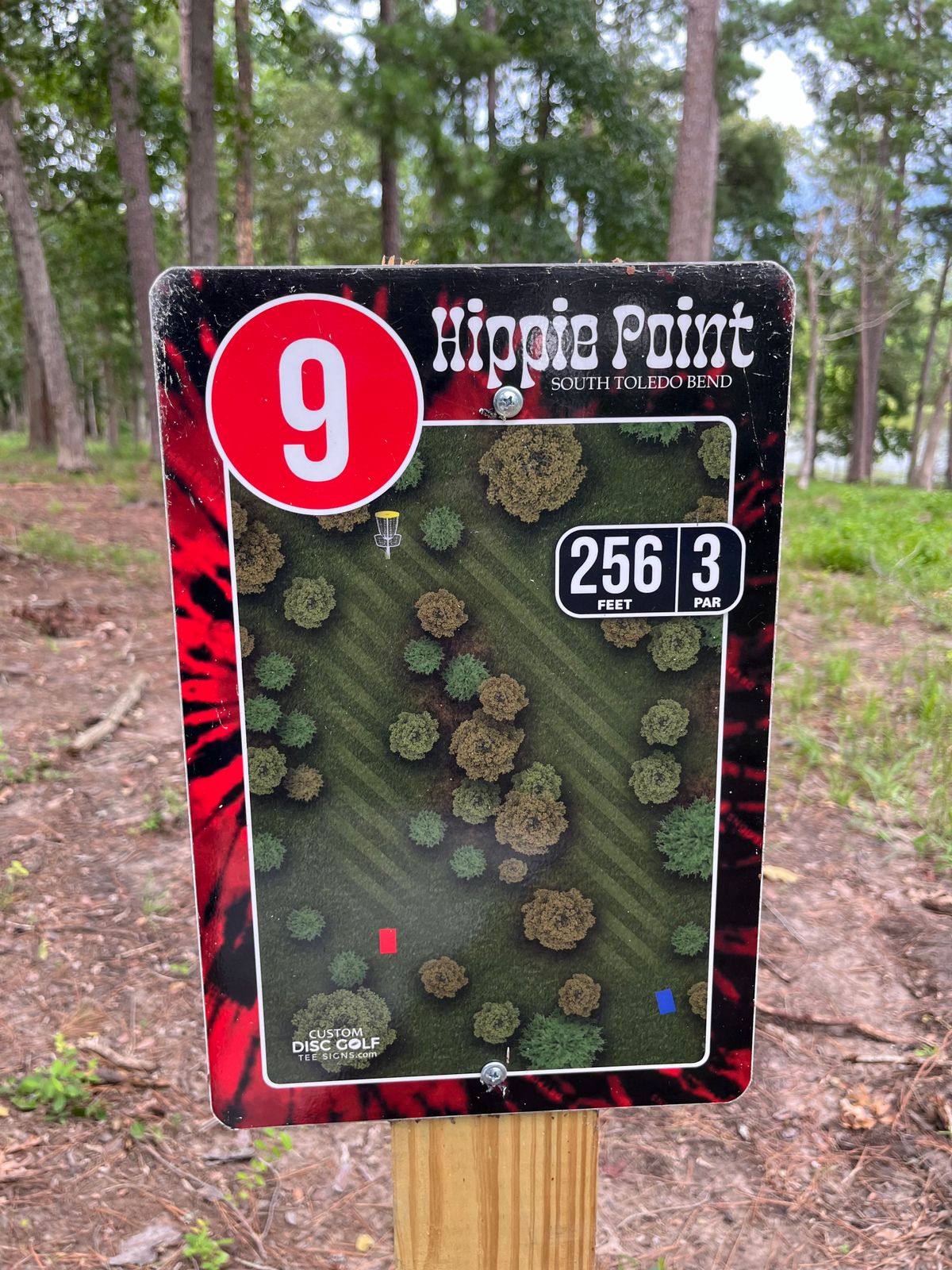 Hole 9.