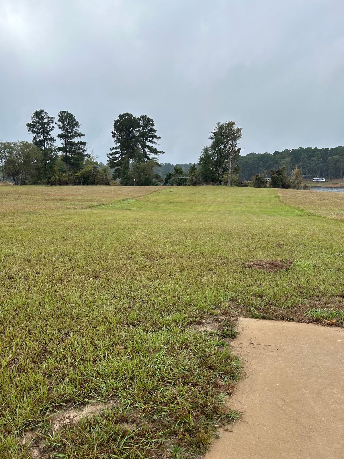 Hole 8 tee shot