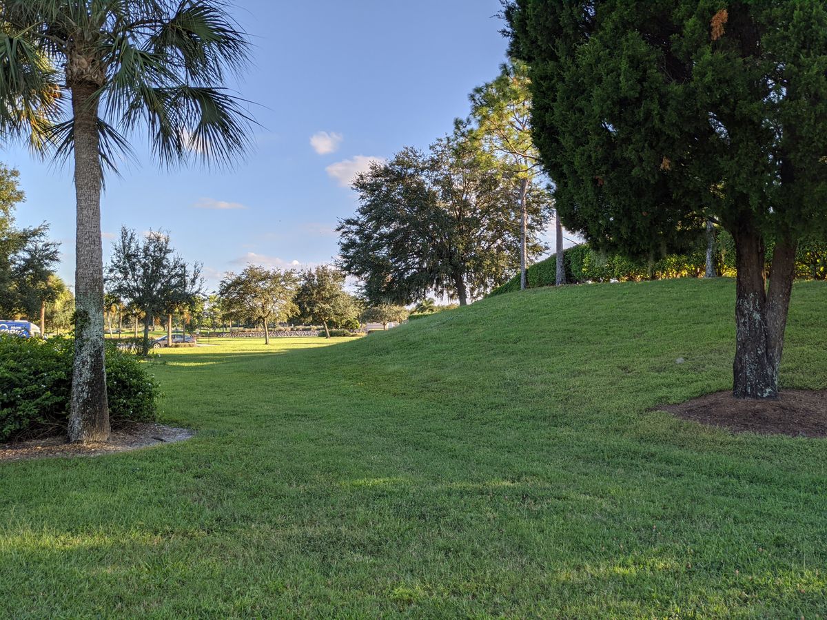 Alternate layout, teepad hole 9