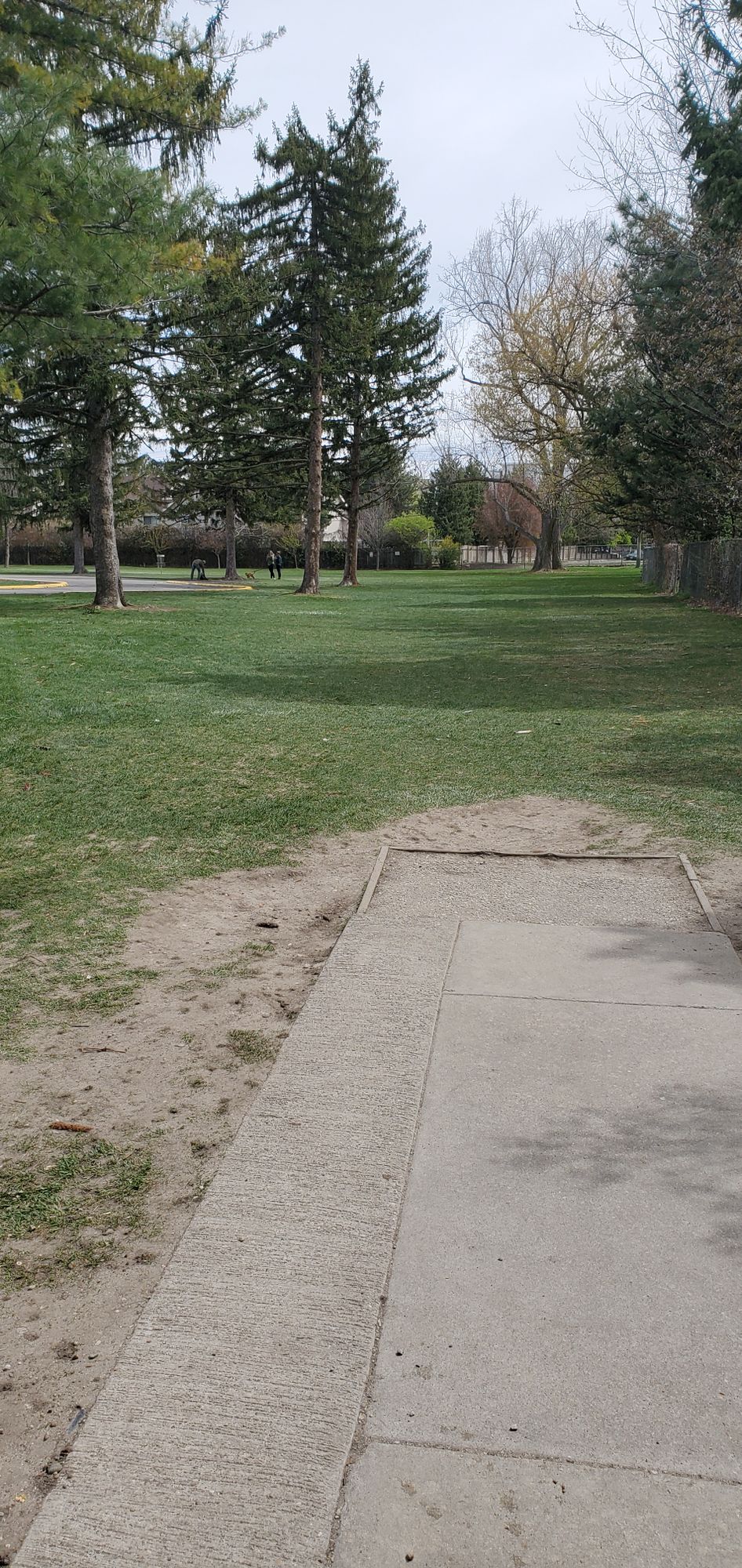 Hole 1 Tee pad