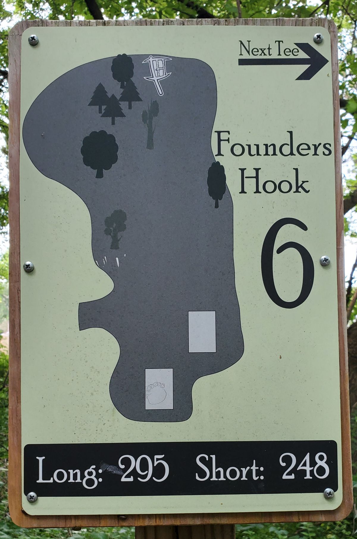 Hole 6.