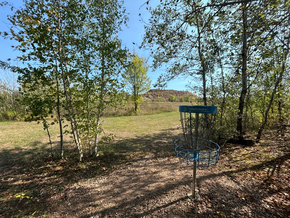 Hole 1 basket